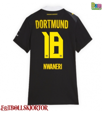 Borussia Dortmund Ethan Nwaneri #18 Bortatröja Dam 2026-27 Kortärmad